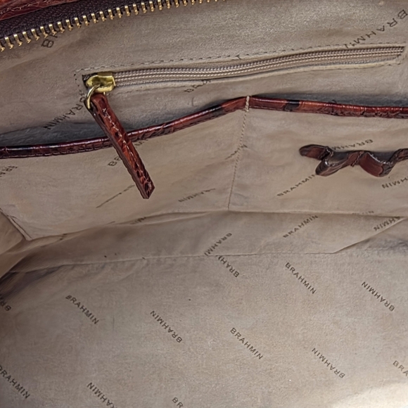 Brahmin Asher Medium Tote Pecan Melbourne - Picture 14 of 16